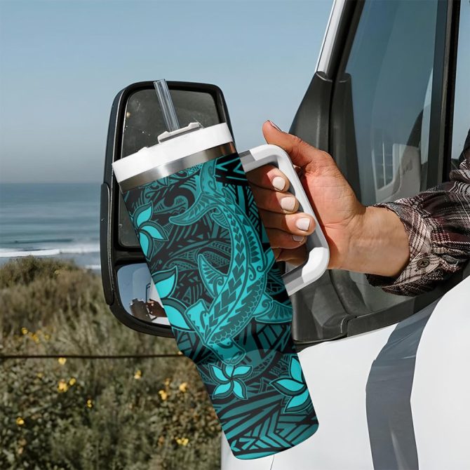 Hammerhead Shark Custom Stanley Quencher 40Oz Stainless Steel Tumbler - Image 8