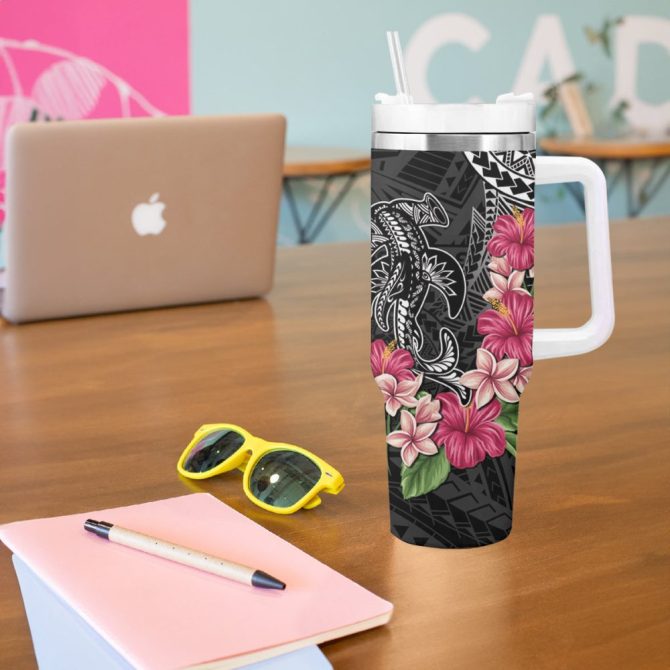 Hammerhead Shark Custom Stanley Quencher 40Oz Stainless Steel Tumbler - Image 6