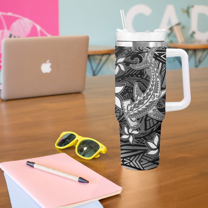 Hammerhead Shark Custom Stanley Quencher 40Oz Stainless Steel Tumbler - Image 6