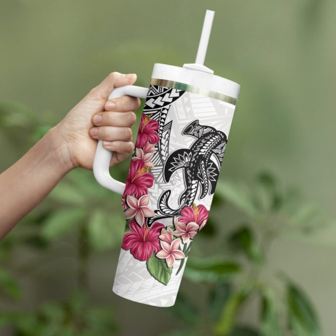 Hammerhead Shark Custom Stanley Quencher 40Oz Stainless Steel Tumbler - Image 4