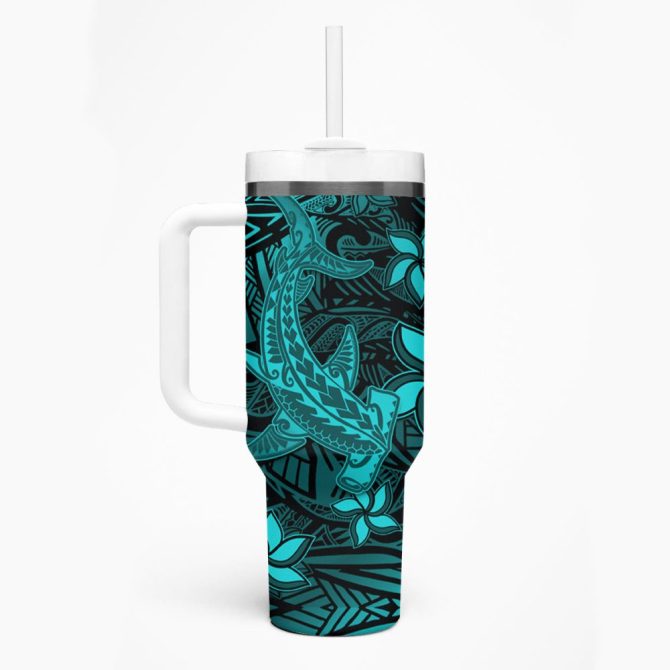 Hammerhead Shark Custom Stanley Quencher 40Oz Stainless Steel Tumbler - Image 2
