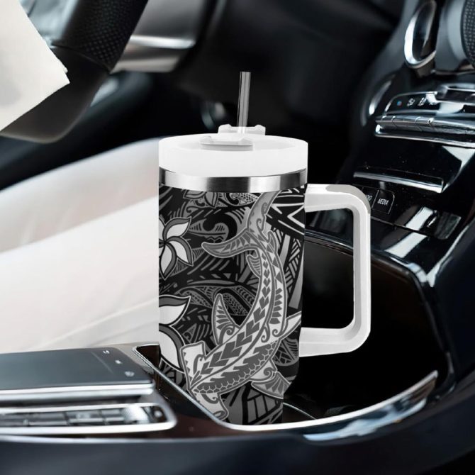 Hammerhead Shark Custom Stanley Quencher 40Oz Stainless Steel Tumbler - Image 9