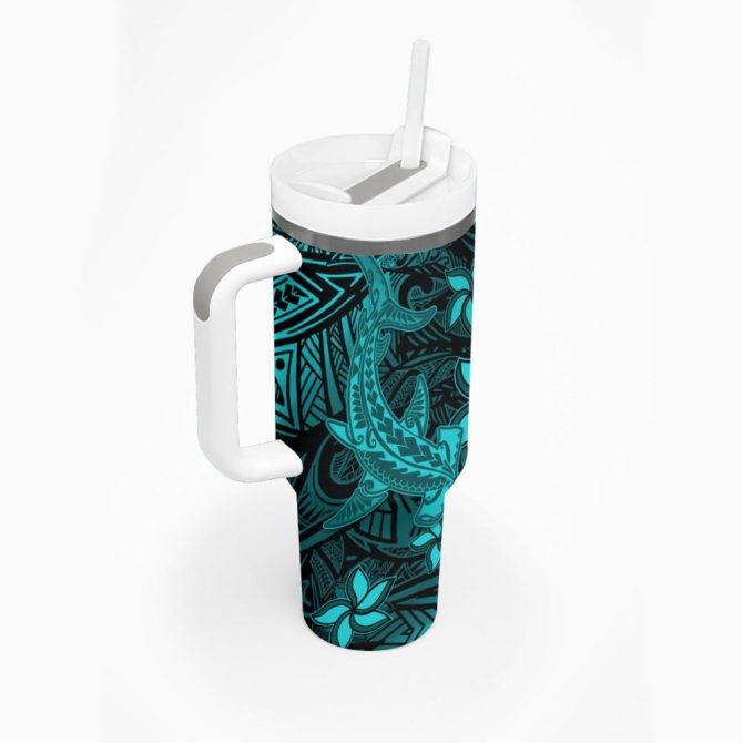 Hammerhead Shark Custom Stanley Quencher 40Oz Stainless Steel Tumbler - Image 3