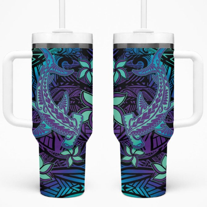 Hammerhead Shark Custom Stanley Quencher 40Oz Stainless Steel Tumbler