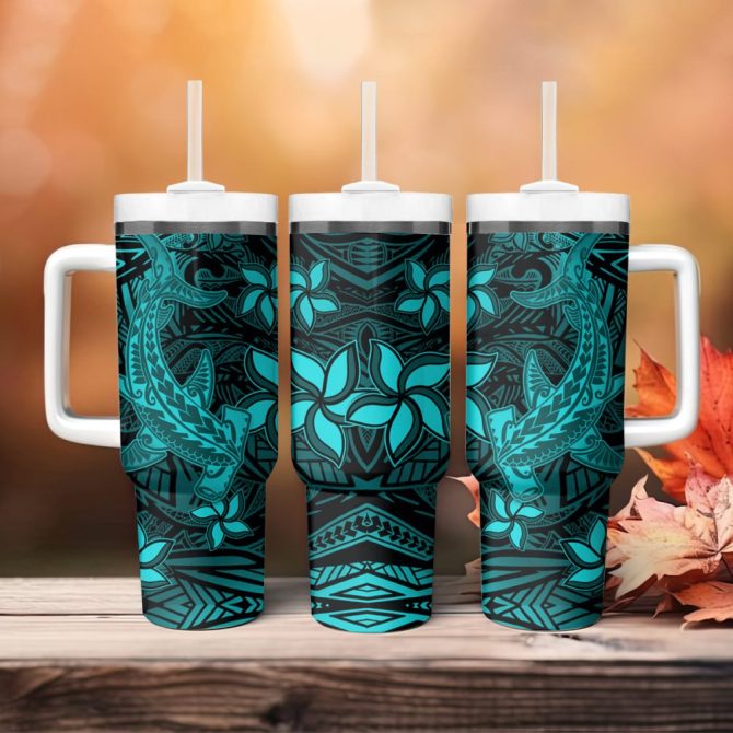 Hammerhead Shark Custom Stanley Quencher 40Oz Stainless Steel Tumbler - Image 5