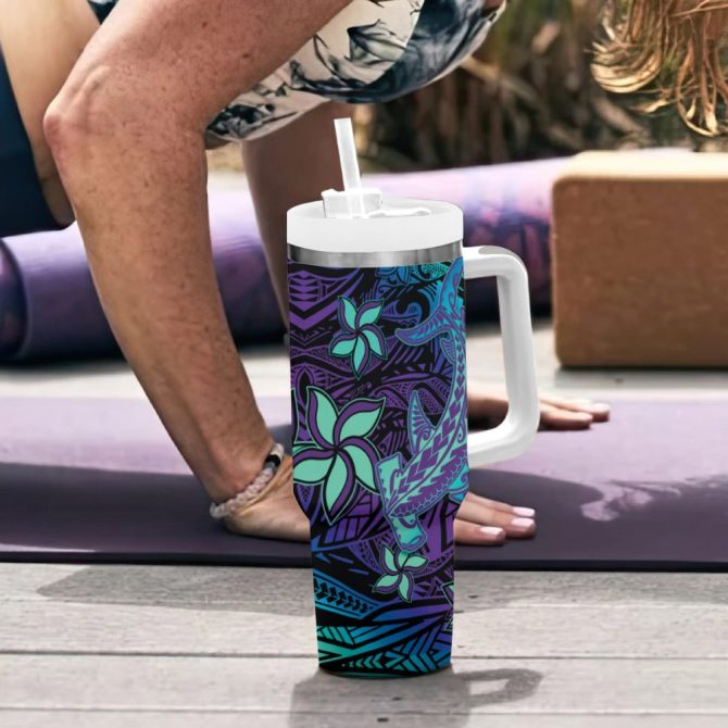 Hammerhead Shark Custom Stanley Quencher 40Oz Stainless Steel Tumbler - Image 7