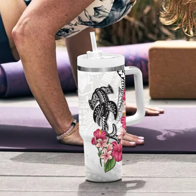 Hammerhead Shark Custom Stanley Quencher 40Oz Stainless Steel Tumbler - Image 7