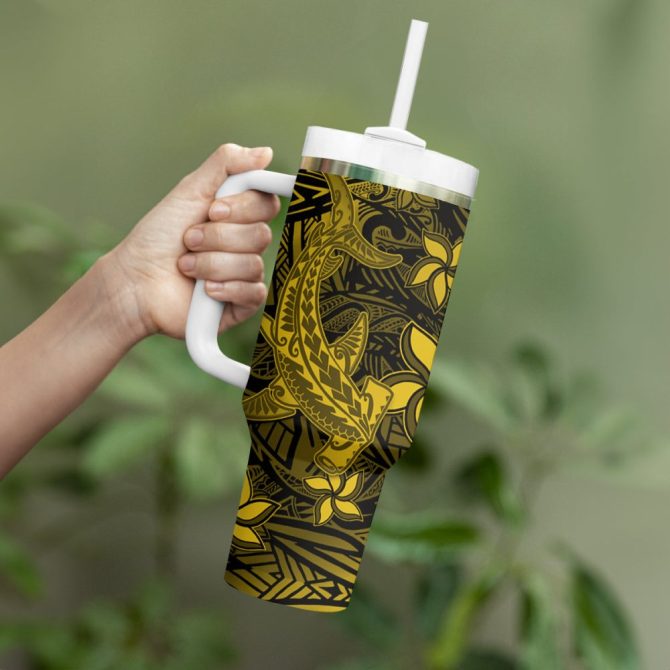 Hammerhead Shark Custom Stanley Quencher 40Oz Stainless Steel Tumbler - Image 4
