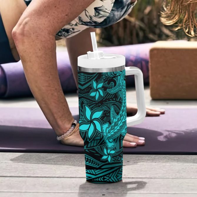 Hammerhead Shark Custom Stanley Quencher 40Oz Stainless Steel Tumbler - Image 7