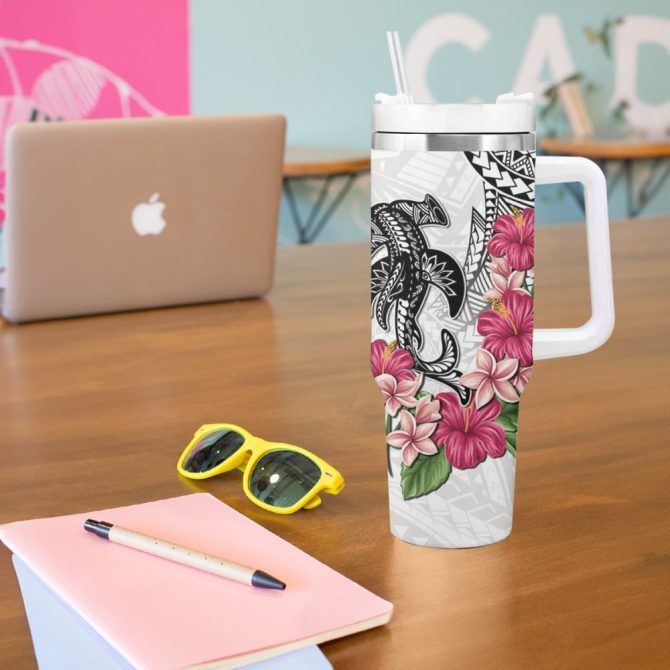 Hammerhead Shark Custom Stanley Quencher 40Oz Stainless Steel Tumbler - Image 6