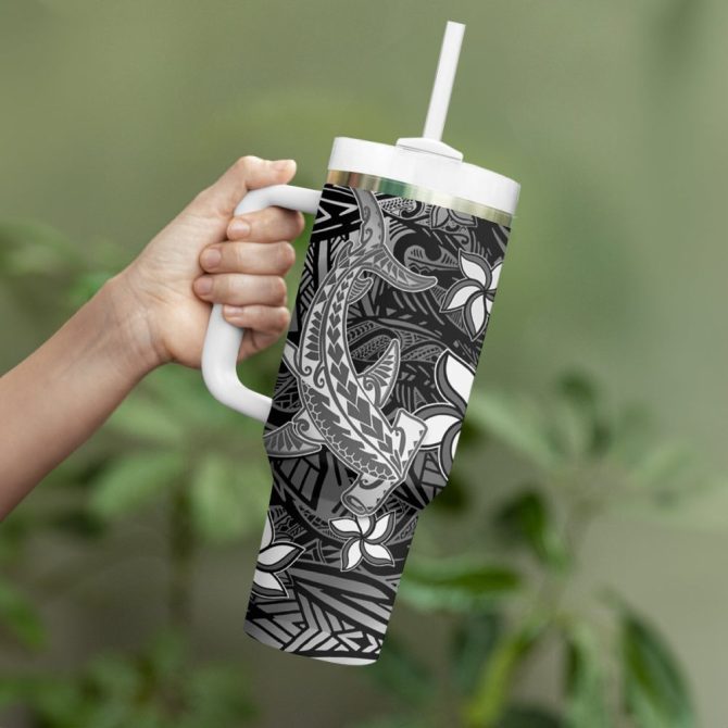 Hammerhead Shark Custom Stanley Quencher 40Oz Stainless Steel Tumbler - Image 4