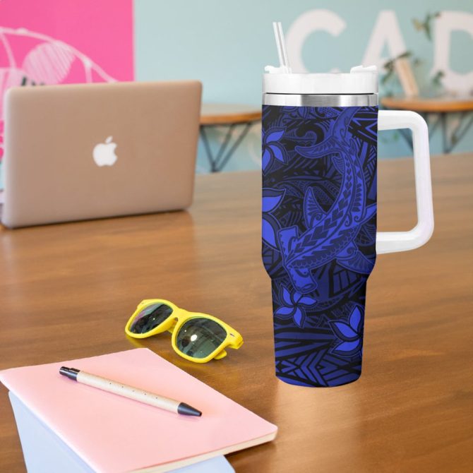 Hammerhead Shark Custom Stanley Quencher 40Oz Stainless Steel Tumbler - Image 6