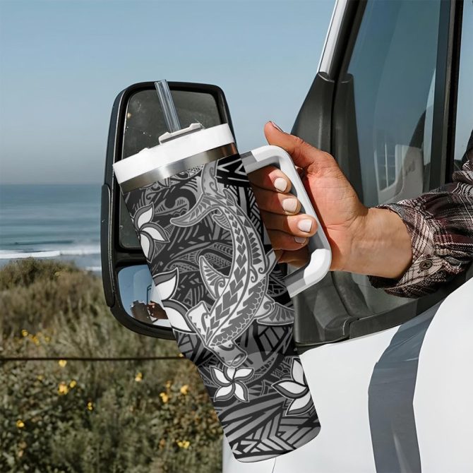 Hammerhead Shark Custom Stanley Quencher 40Oz Stainless Steel Tumbler - Image 8