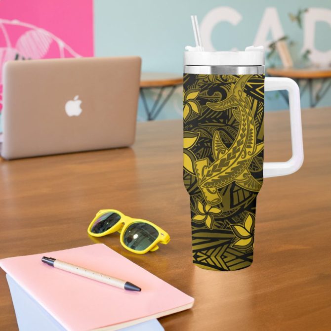 Hammerhead Shark Custom Stanley Quencher 40Oz Stainless Steel Tumbler - Image 6