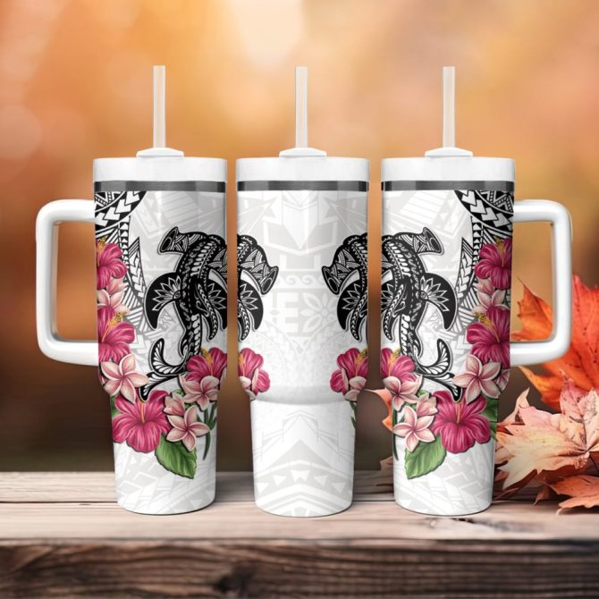 Hammerhead Shark Custom Stanley Quencher 40Oz Stainless Steel Tumbler - Image 5