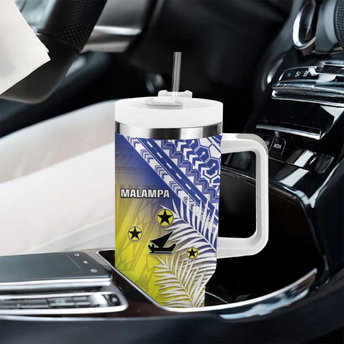 Happy Malampa Fiji Day Half Mix Custom Stanley Quencher 40Oz Stainless Steel Tumbler With Handle - Image 8