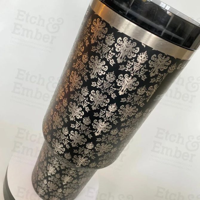 Haunted Mansion Custom Stanley Quencher 40Oz Stainless Steel Tumbler - Image 3