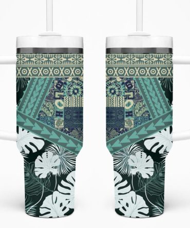 Hawaii Fd Tumbler With Handle Hawaiian Tapa Pattern Lt05Custom Stanley Quencher 40Oz Stainless Steel Tumbler
