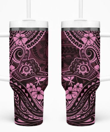 Hawaii Shaka Sign Custom Stanley Quencher 40Oz Stainless Steel Tumbler