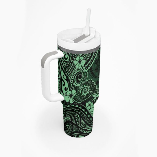 Hawaii Shaka Sign Custom Stanley Quencher 40Oz Stainless Steel Tumbler - Image 3