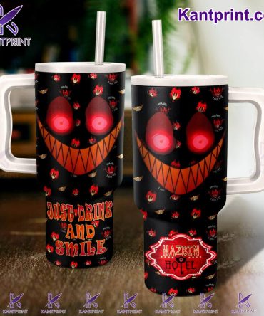 Hazbin Hotel Cartoon Custom Stanley Quencher 40Oz Stainless Steel