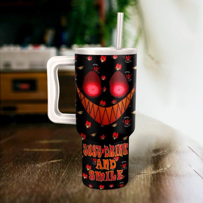Hazbin Hotel Movies Custom Stanley Quencher 40Oz Stainless Steel - Image 2