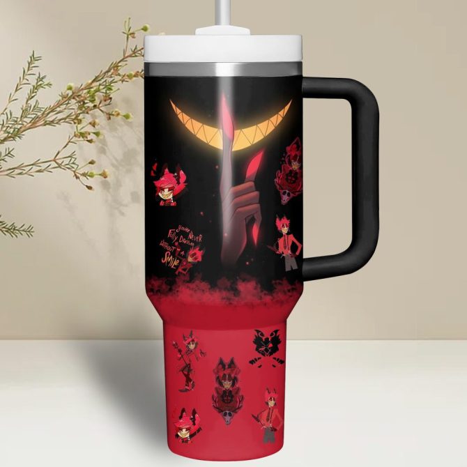 Hazbin Hotel Movies Custom Stanley Quencher 40Oz Stainless Steel - Image 2