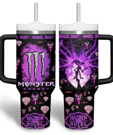 Hazbin Hotel Movies Custom Stanley Quencher 40Oz Stainless Steel Tumbler