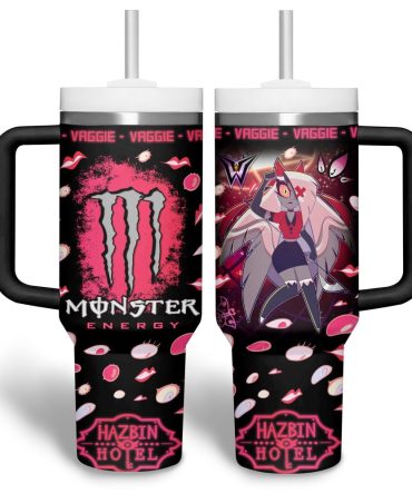Hazbin Hotel Movies Custom Stanley Quencher 40Oz Stainless Steel Tumbler