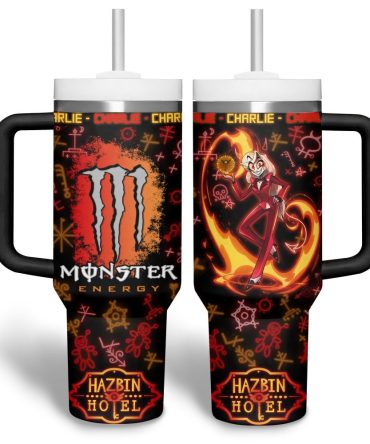 Hazbin Hotel Movies Custom Stanley Quencher 40Oz Stainless Steel Tumbler