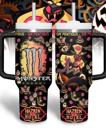Hazbin Hotel Movies Custom Stanley Quencher 40Oz Stainless Steel Tumbler