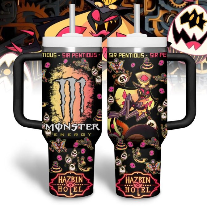 Hazbin Hotel Movies Custom Stanley Quencher 40Oz Stainless Steel Tumbler