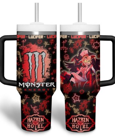 Hazbin Hotel Movies Custom Stanley Quencher 40Oz Stainless Steel Tumbler
