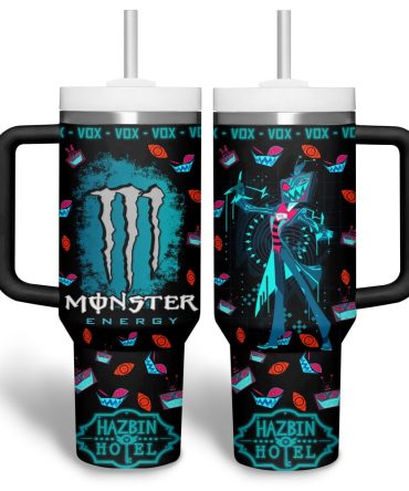 Hazbin Hotel Movies Custom Stanley Quencher 40Oz Stainless Steel Tumbler