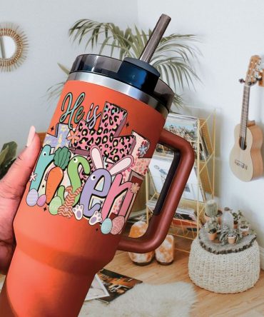 He Is Risen Custom Stanley Quencher 40Oz Stainless Steel Tumbler