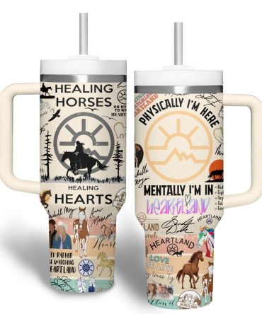 Healing Hearts Movies Custom Stanley Quencher 40Oz Stainless Steel Tumbler