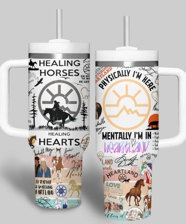 Heartland Tv Series Custom Stanley Quencher 40Oz Stainless Steel Tumbler With Handle