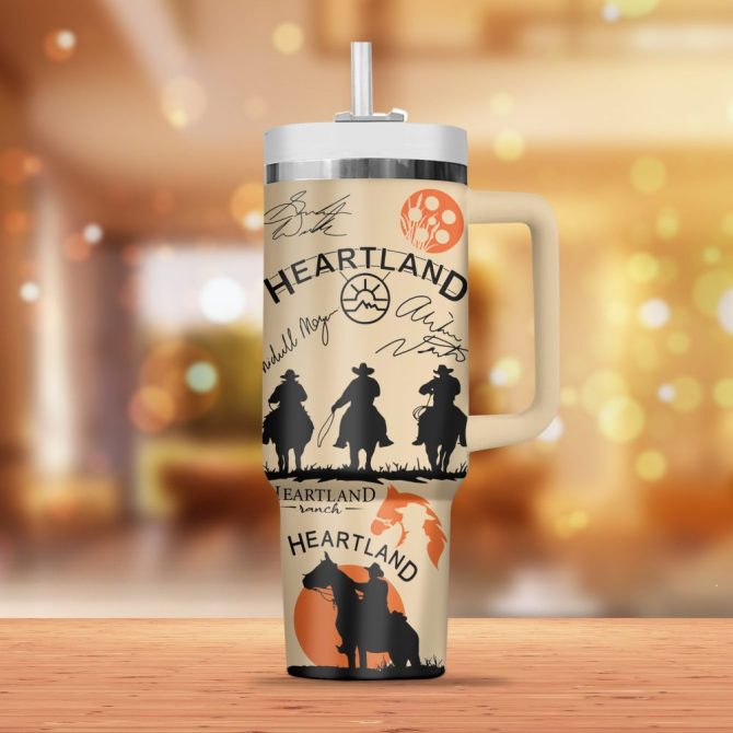 Heartland Tv Series Custom Stanley Quencher 40Oz Stainless Steel Tumbler - Image 3