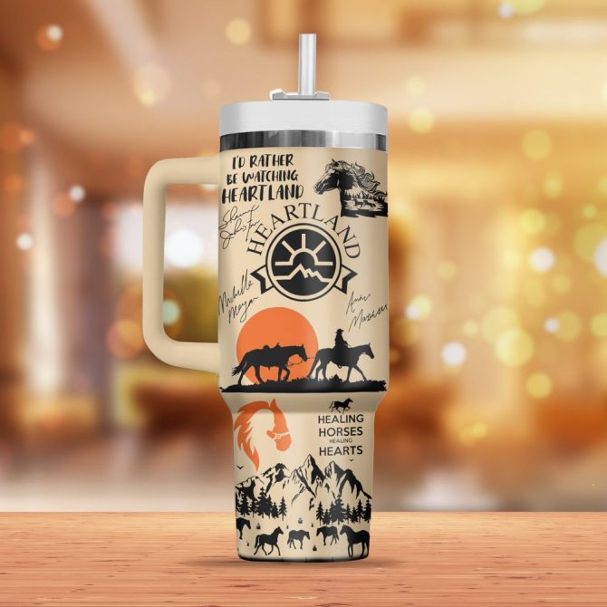 Heartland Tv Series Custom Stanley Quencher 40Oz Stainless Steel Tumbler - Image 2