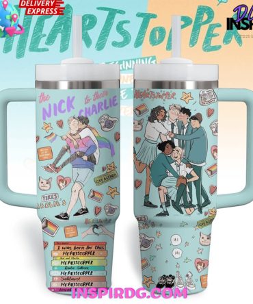 Heartstopper Movies Custom Stanley Quencher 40Oz Stainless Steel Tumbler