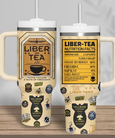 Helldivers Games Custom Stanley Quencher 40Oz Stainless Steel Tumbler