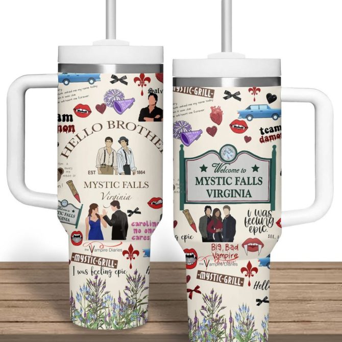 Hello Brother Movies Custom Stanley Quencher 40Oz Stainless Steel Tumbler