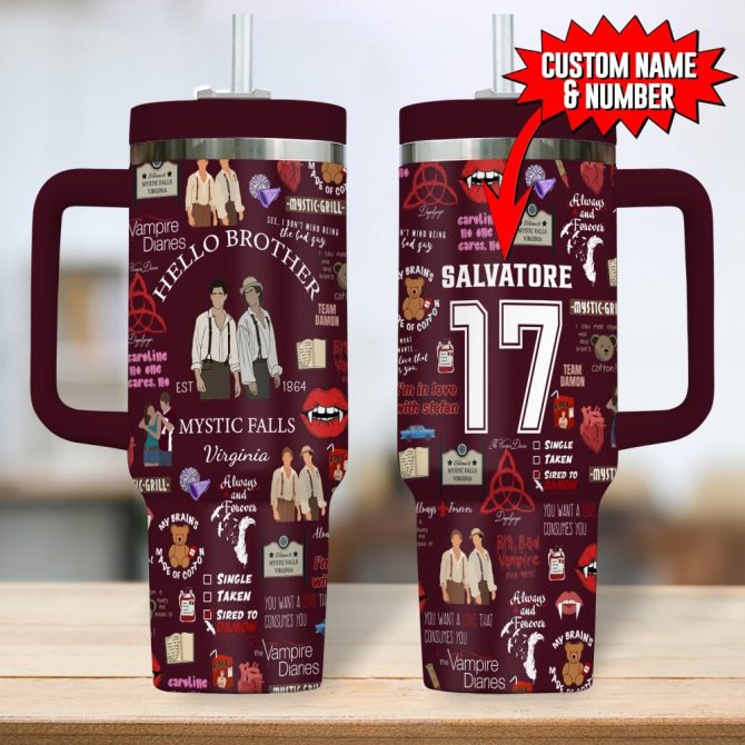Hello Brother Movies Custom Stanley Quencher 40Oz Stainless Steel Tumbler