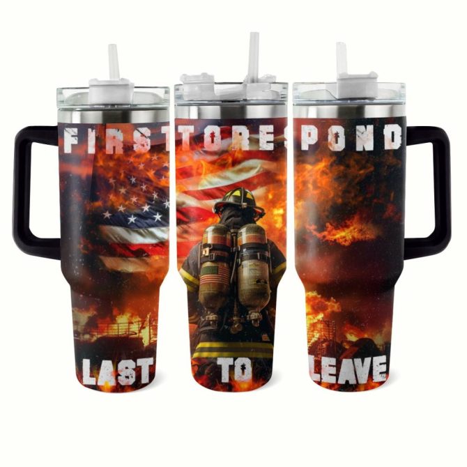 Heroic Duty Custom Stanley Quencher 40Oz Stainless Steel Tumbler With Handle - Image 7