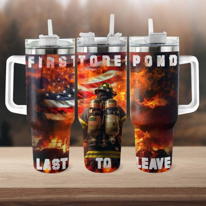 Heroic Duty Custom Stanley Quencher 40Oz Stainless Steel Tumbler With Handle - Image 3