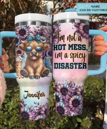 Highland Cows Loverscustom Stanley Quencher 40Oz Stainless Steel Tumbler With Handle