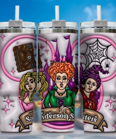 Hocus Pocus Movies Custom Stanley Quencher 40Oz Stainless Steel Tumbler With Handle