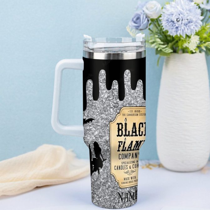Hocus Pocus Movies Custom Stanley Quencher 40Oz Stainless Steel Tumbler With Handle - Image 2