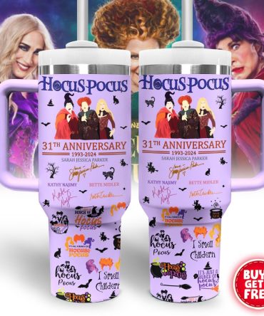 Hocus Pocus Movies Custom Stanley Quencher 40Oz Stainless Steel Tumbler