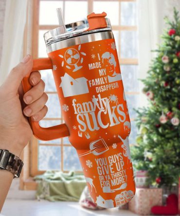 Home Alone Movies Custom Stanley Quencher 40Oz Stainless Steel Tumbler With Handle